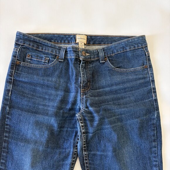 G.H. Bass & Co Jean Womens 14 Blue Slim Fit Mid-Rise Medium Wash Stretch Denim - Picture 2 of 11